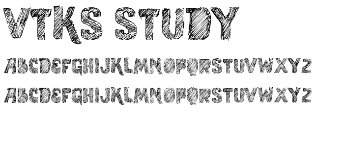 vtks study font